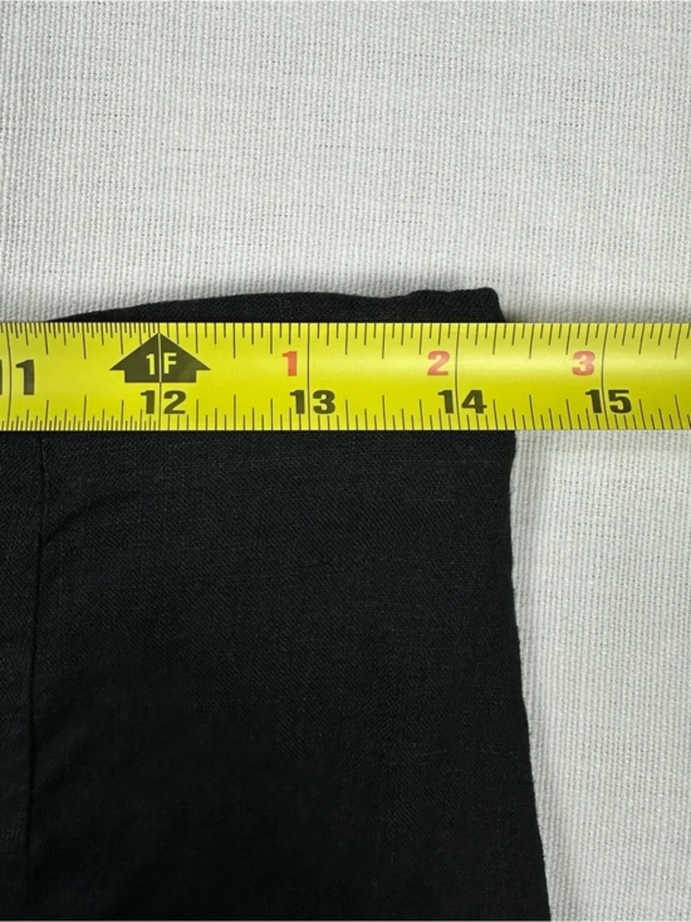 VTG  Banana Republic Lindsey‎ Stretch Linen Blend Pants  4P Minimalist Y2K Black